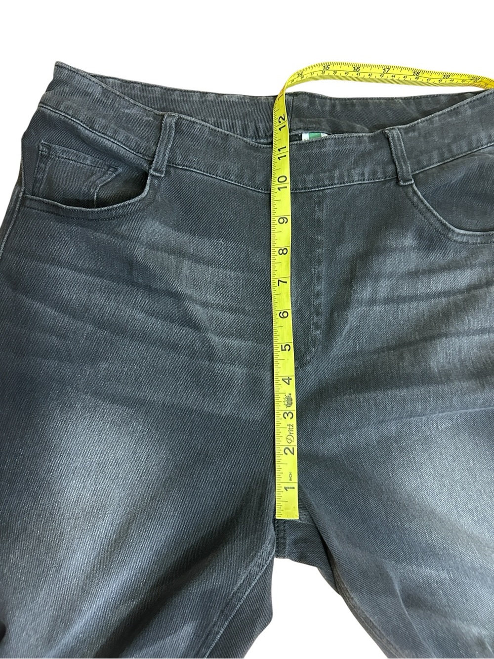 Halara Black Comfort Waist Stretch Denim Straight Leg Jeans size large - Picture 7 of 8